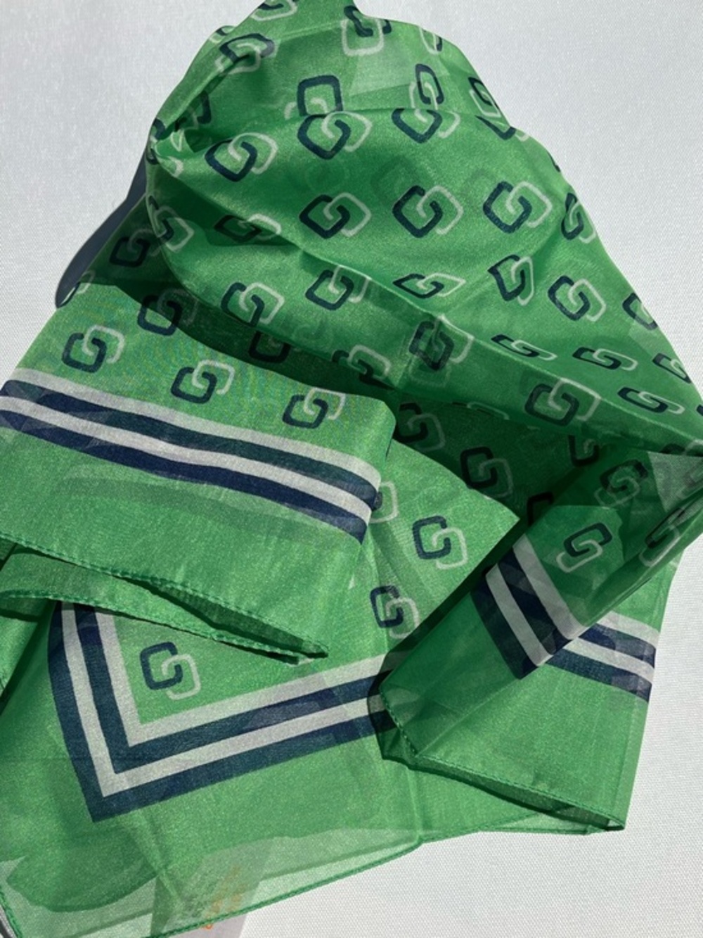 Trending Green Color Scarf 100% Polyester